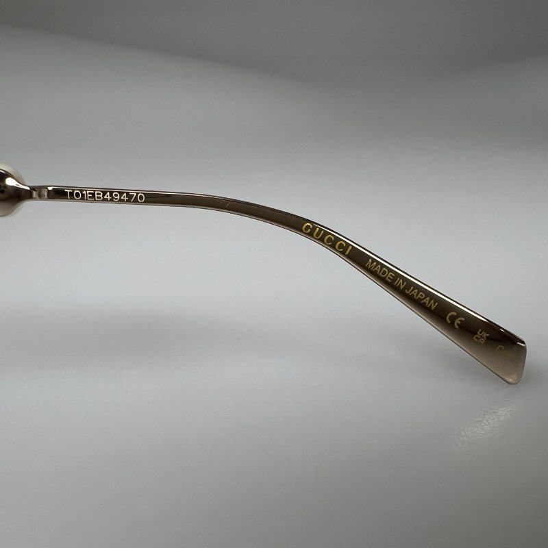 GUCCI GG1923SA 003 珍珠文字款墨鏡-10