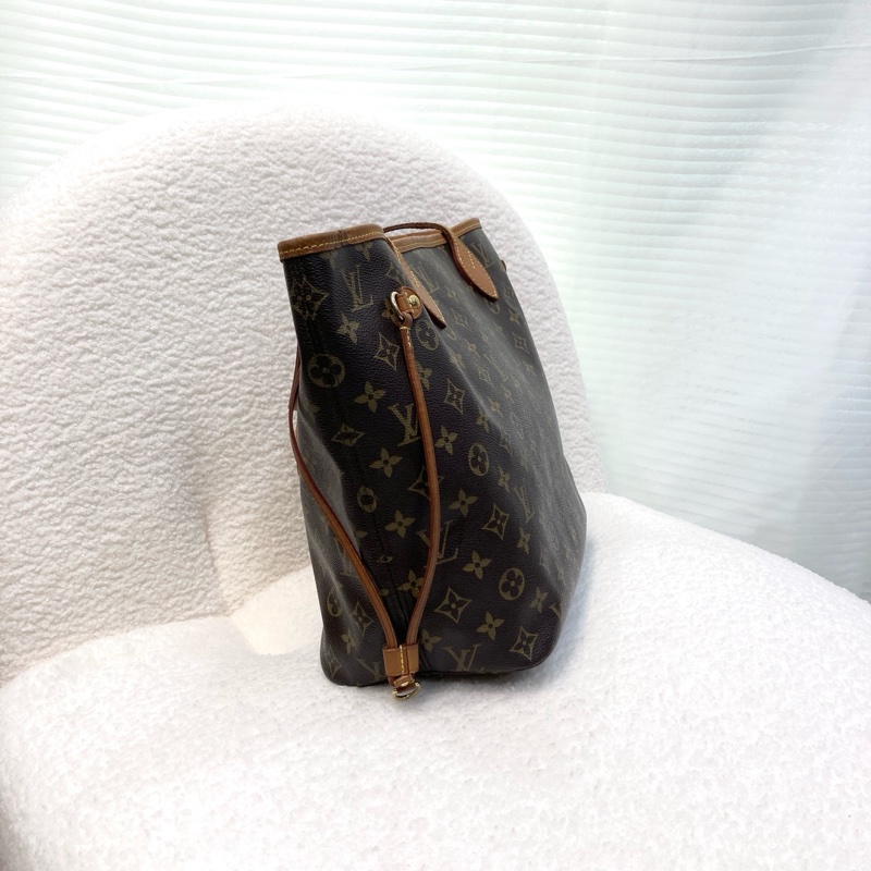 路易威登托特包LV原花 neverful MM托特包-6