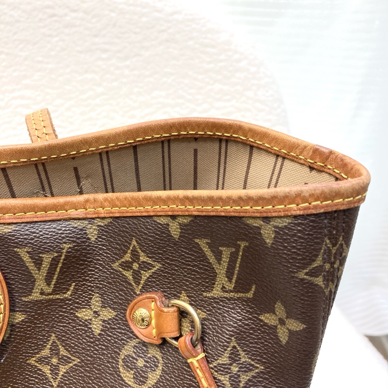 路易威登托特包LV原花 neverful MM托特包-17