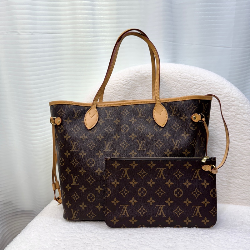 路易威登💕內袋款托特包LV原花 neverful MM托特包 M46975-5