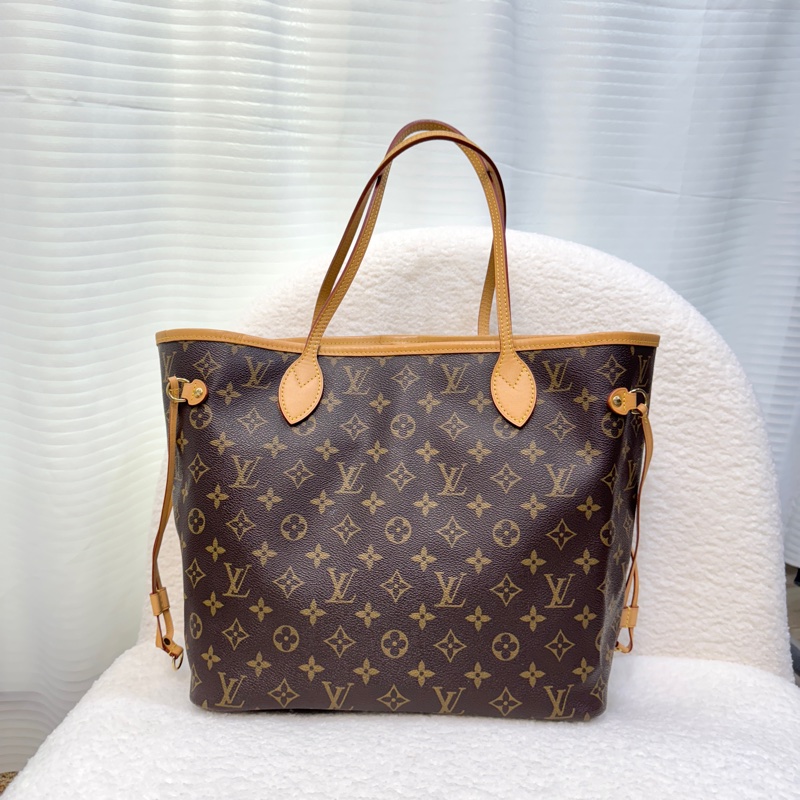 路易威登💕內袋款托特包LV原花 neverful MM托特包 M46975-6