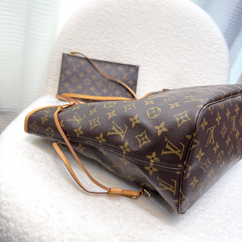 路易威登💕內袋款托特包LV原花 neverful MM托特包 M46975-14