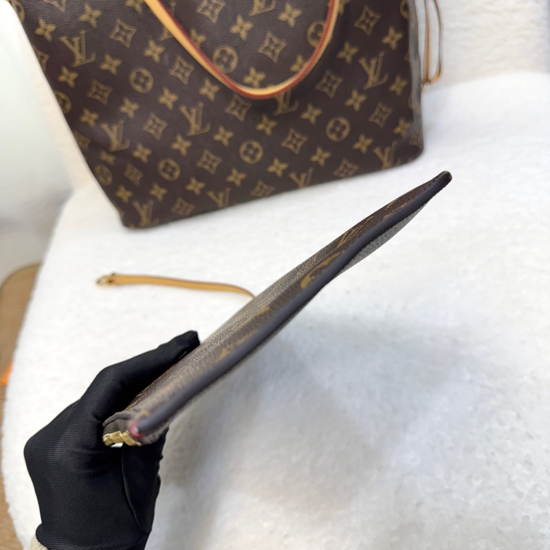 路易威登💕內袋款托特包LV原花 neverful MM托特包 M46975-21