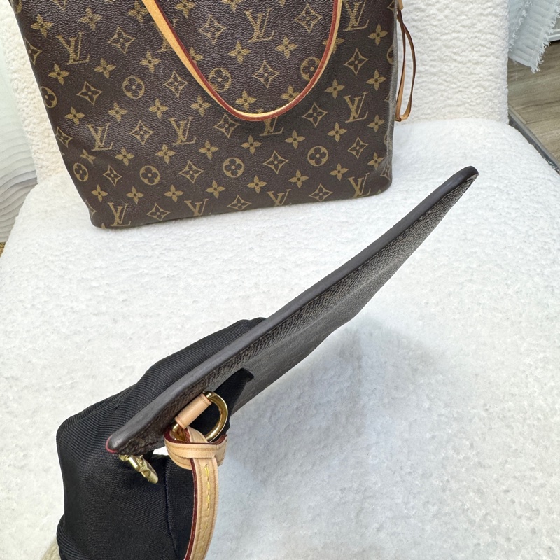 路易威登💕內袋款托特包LV原花 neverful MM托特包 M46975-22