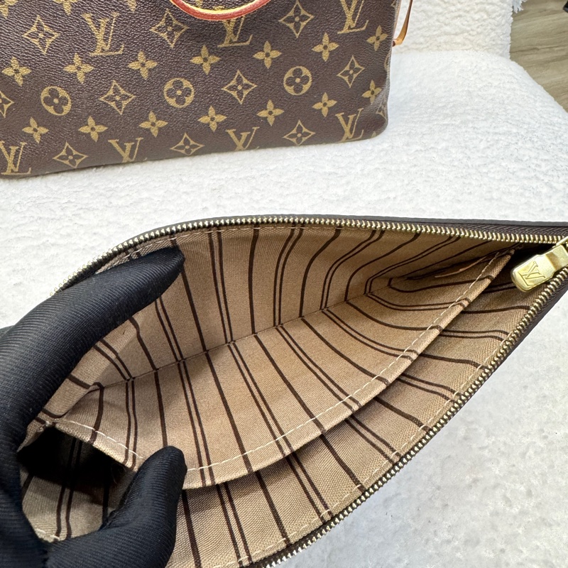 路易威登💕內袋款托特包LV原花 neverful MM托特包 M46975-26