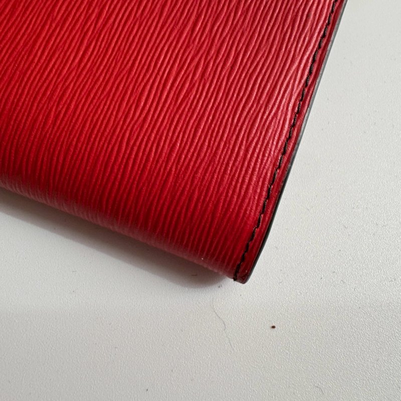 🎉全網最低 PRADA 紅色拼黑色耐刮皮革WOC-5