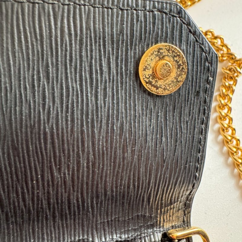 🎉全網最低 PRADA 紅色拼黑色耐刮皮革WOC-13