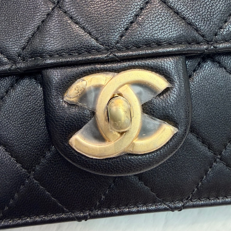 CHANEL Chic Pearl Flap Bag 珍珠牛皮翻蓋單肩斜背包 XC145-19