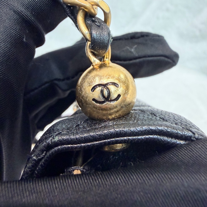 CHANEL Chic Pearl Flap Bag 珍珠牛皮翻蓋單肩斜背包 XC145-20