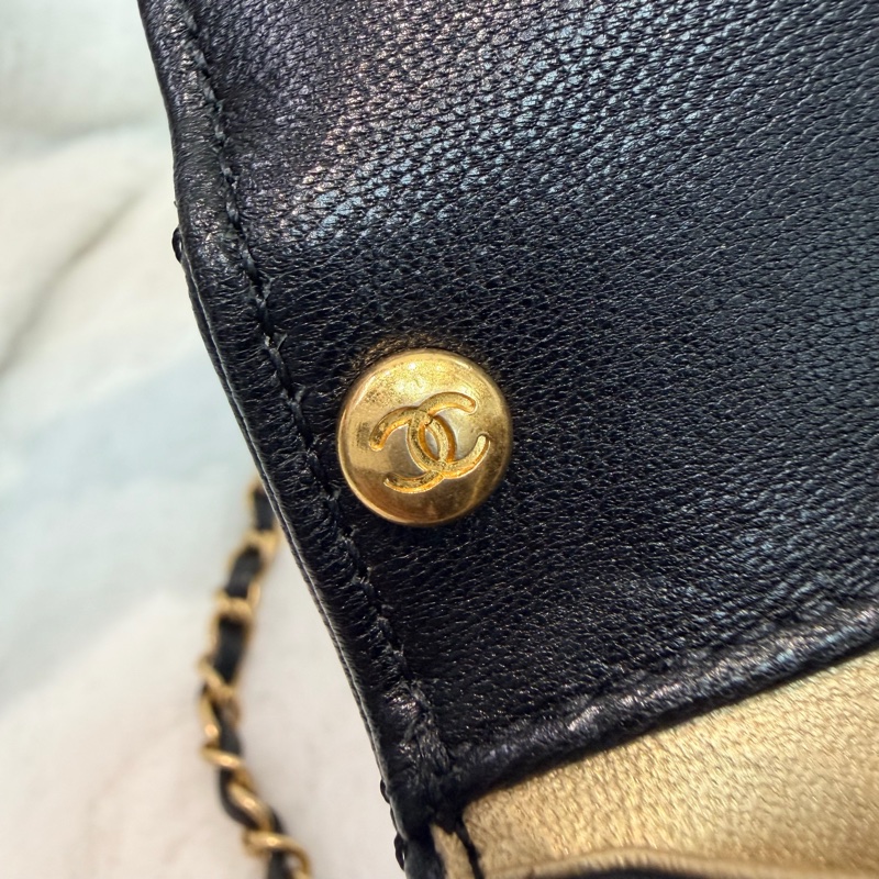 CHANEL Chic Pearl Flap Bag 珍珠牛皮翻蓋單肩斜背包 XC145-23