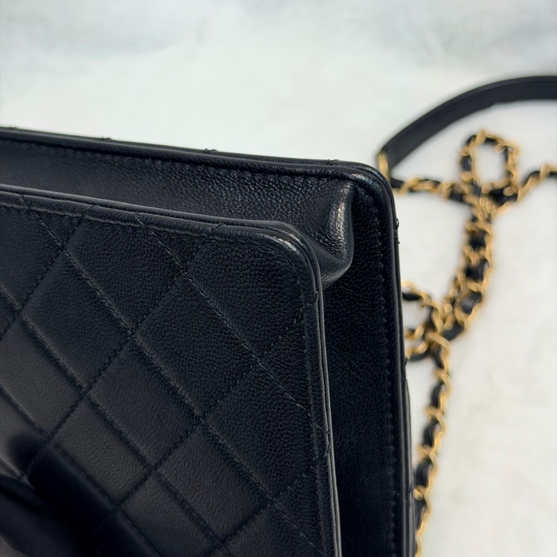 CHANEL Chic Pearl Flap Bag 珍珠牛皮翻蓋單肩斜背包 XC145-38