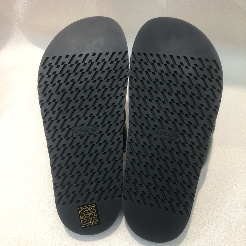 HERMÈS Extra sandal拼色豬鼻涼鞋 36 SIZE XC287-12