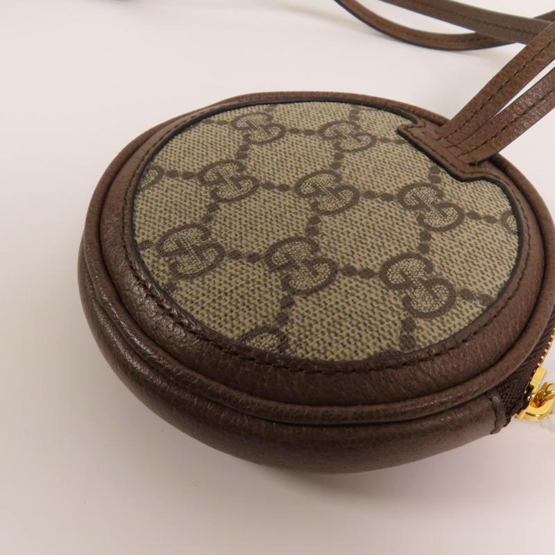 GUCCI 塗層帆布Ophidia GG Coin Purse金扣零錢包-4