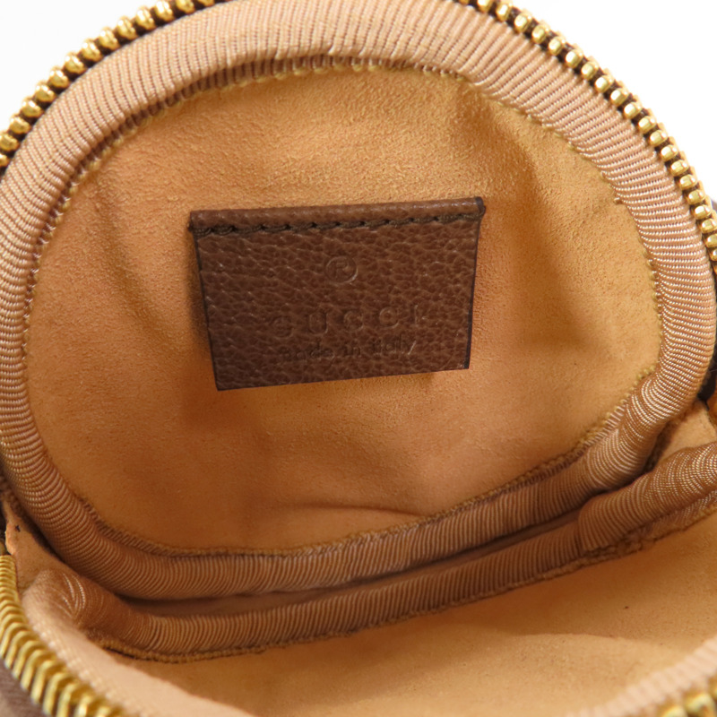 GUCCI 塗層帆布Ophidia GG Coin Purse金扣零錢包-11