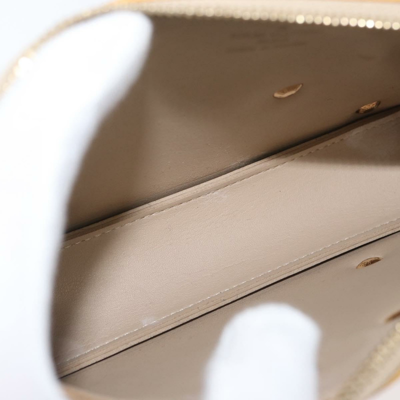 【日本直送】路易威登 Monogram Vernis Lexington 手拿包 花卉圖案 米色 M92246 LV 正品 172125-10