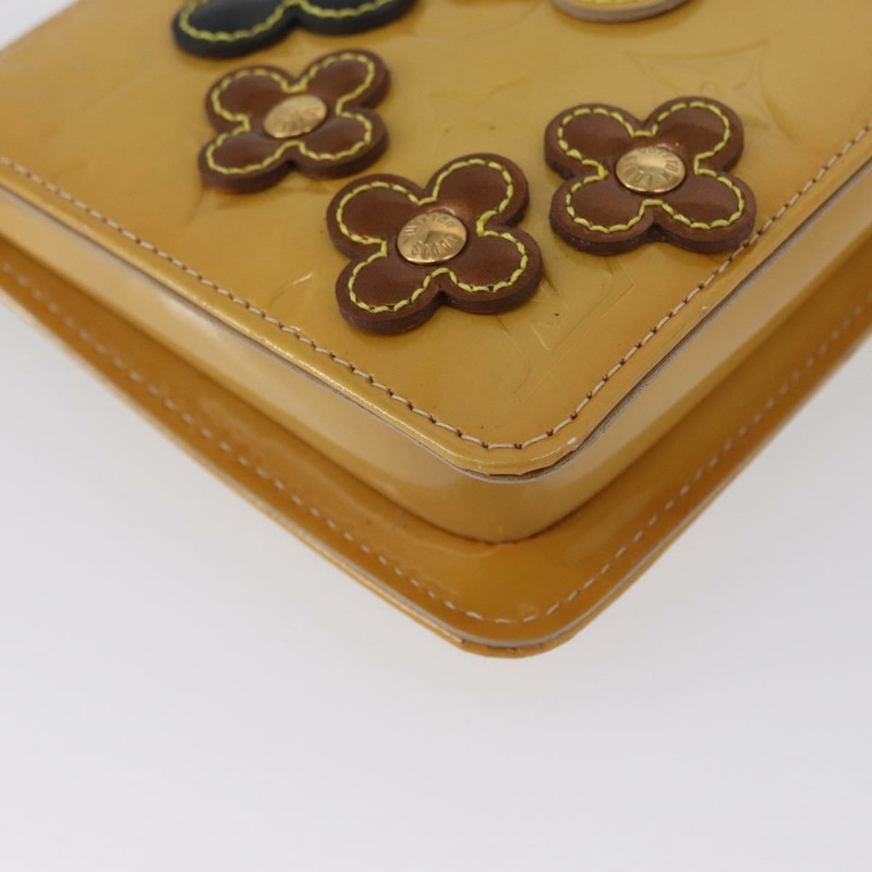 【日本直送】路易威登 Monogram Vernis Lexington 手拿包 花卉圖案 米色 M92246 LV 正品 172125-15