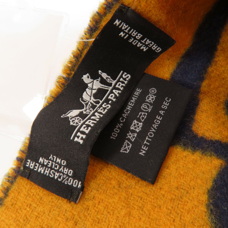 HERMES 羊絨Scarf圍巾-4