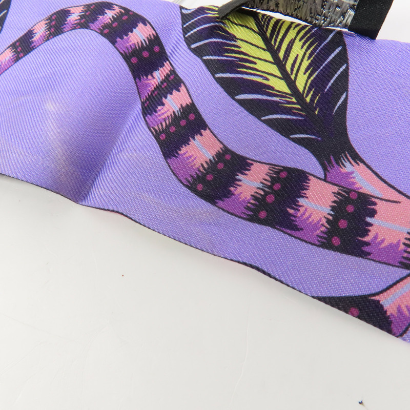 HERMES 絲質Twilly絲巾-9