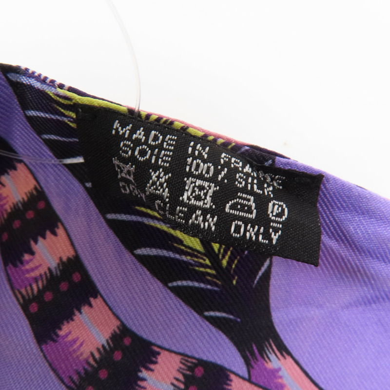HERMES 絲質Twilly絲巾-10
