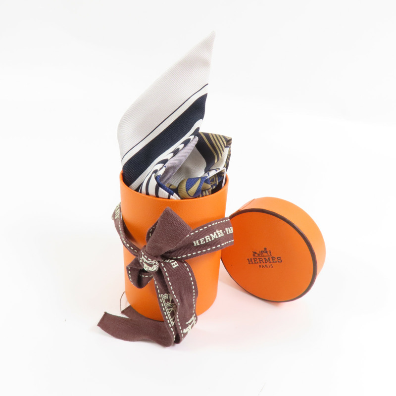 HERMES 絲質Twilly絲巾-7
