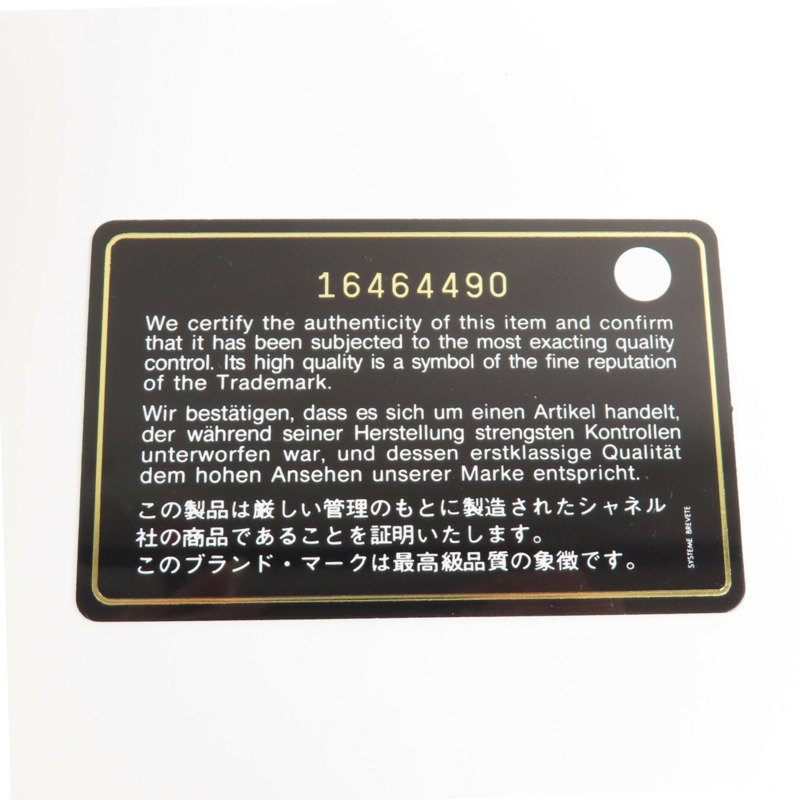 CHANEL 羊皮皮革Long Wallet銀扣長錢包-13