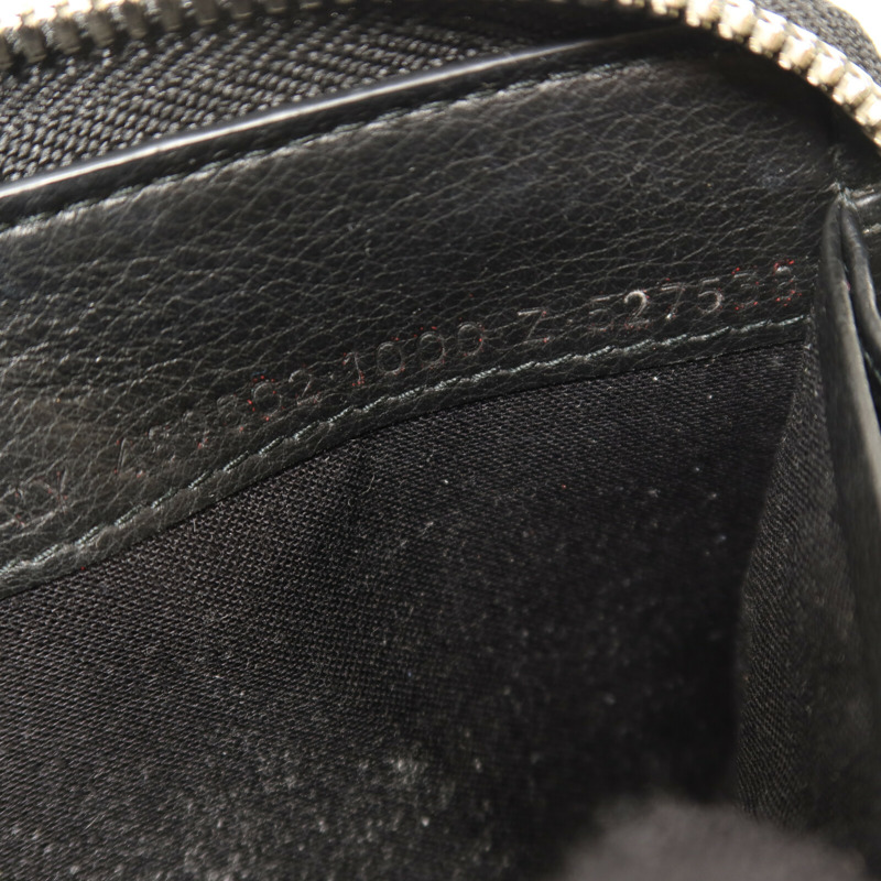 BALENCIAGA 牛皮皮革Long Wallet銀扣長錢包-8