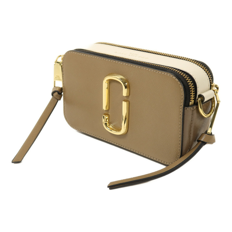 MARC JACOBS 牛皮皮革The Snapsot金扣肩背袋-2