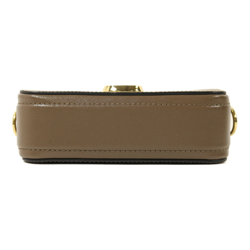 MARC JACOBS 牛皮皮革The Snapsot金扣肩背袋-3