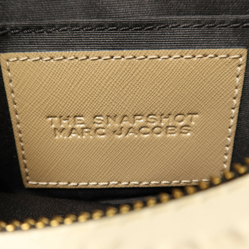 MARC JACOBS 牛皮皮革The Snapsot金扣肩背袋-5