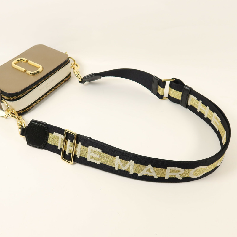 MARC JACOBS 牛皮皮革The Snapsot金扣肩背袋-7