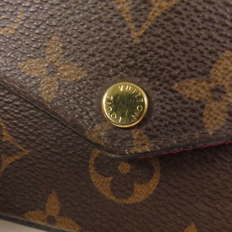 LOUIS VUITTON Monogram Felicie Pochette金扣鏈帶肩背袋-13