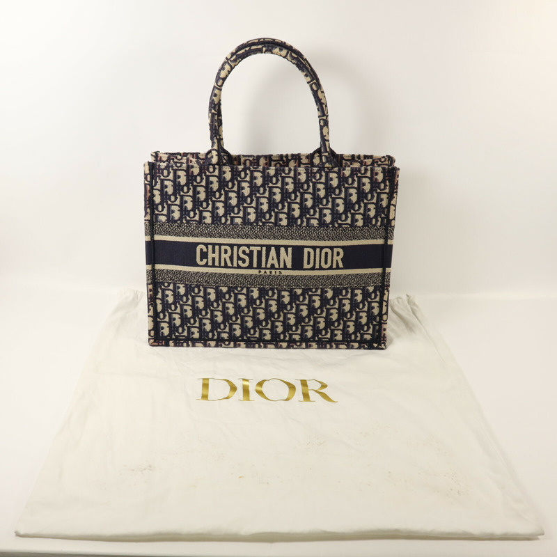Dior 帆布Book Tote Medium手挽袋-8