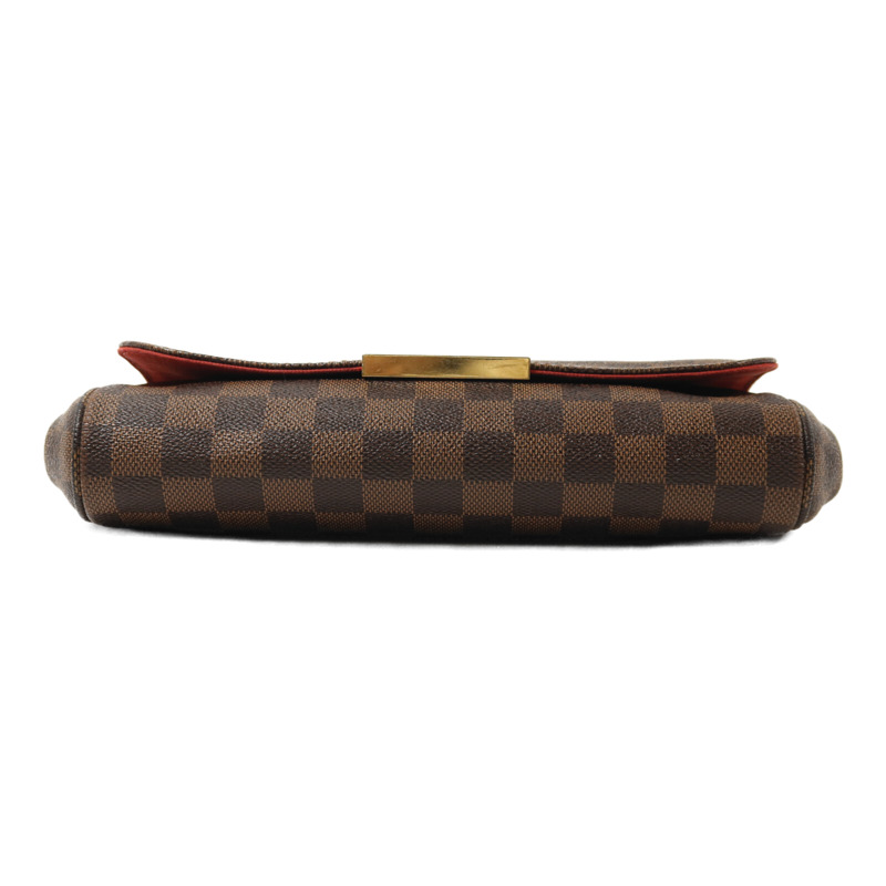 LOUIS VUITTON Damier Favorite MM金扣手挽肩背兩用袋-3