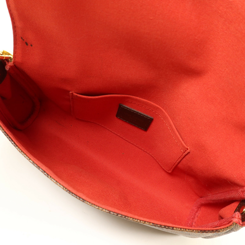 LOUIS VUITTON Damier Favorite MM金扣手挽肩背兩用袋-4