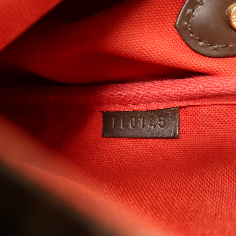 LOUIS VUITTON Damier Favorite MM金扣手挽肩背兩用袋-6