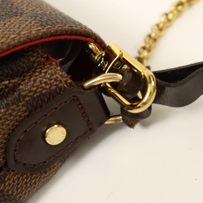 LOUIS VUITTON Damier Favorite MM金扣手挽肩背兩用袋-9