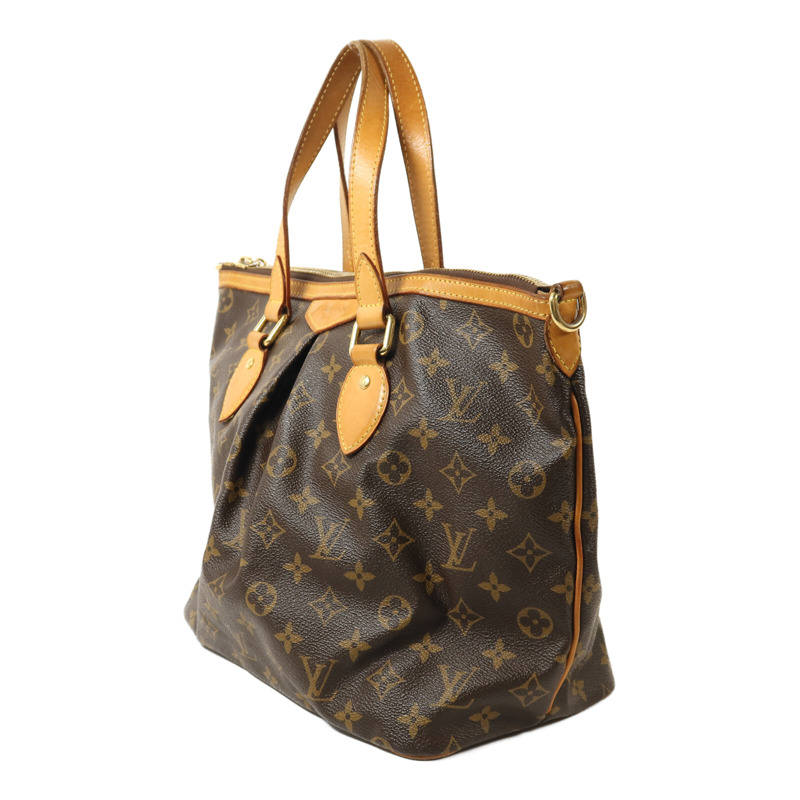 LOUIS VUITTON Monogram Palermo PM金扣手挽肩背兩用袋-2