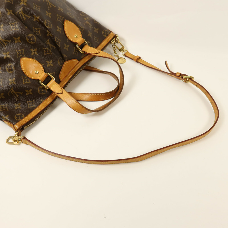 LOUIS VUITTON Monogram Palermo PM金扣手挽肩背兩用袋-7