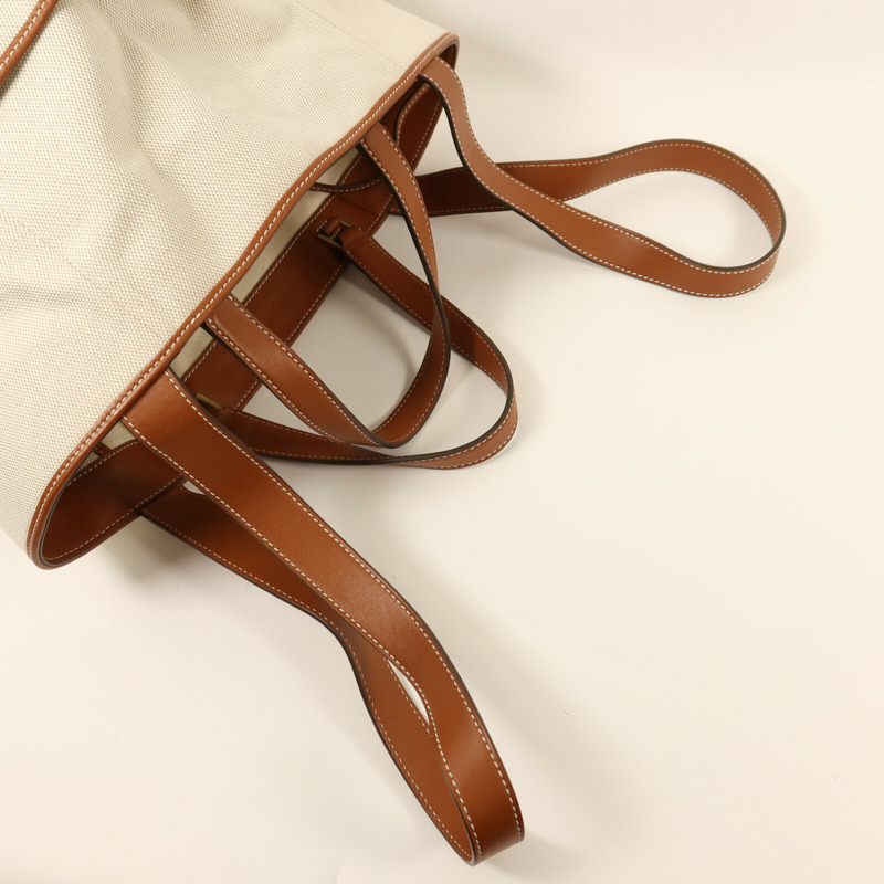 Delvaux 帆布Delvaux Tote金扣手挽肩背兩用袋-11