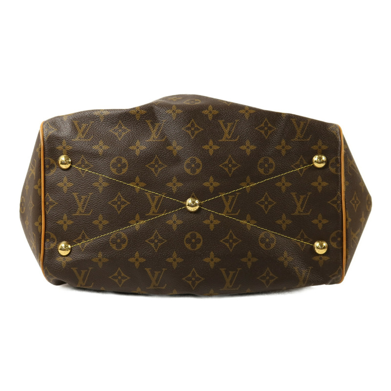 LOUIS VUITTON Monogram Tivoli GM金扣肩背袋-3
