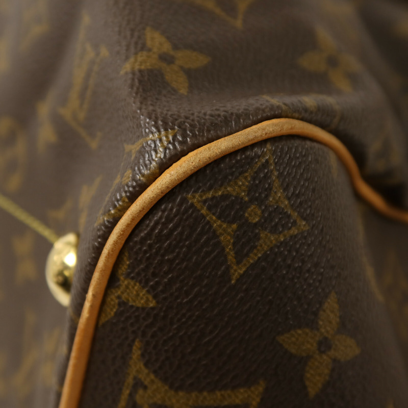 LOUIS VUITTON Monogram Tivoli GM金扣肩背袋-12