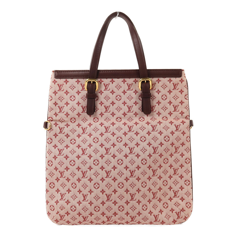 LOUIS VUITTON Monogram Mini Francoise金扣手挽肩背兩用袋-1