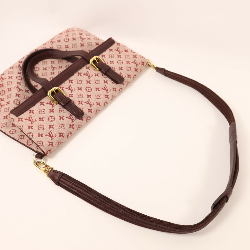 LOUIS VUITTON Monogram Mini Francoise金扣手挽肩背兩用袋-8