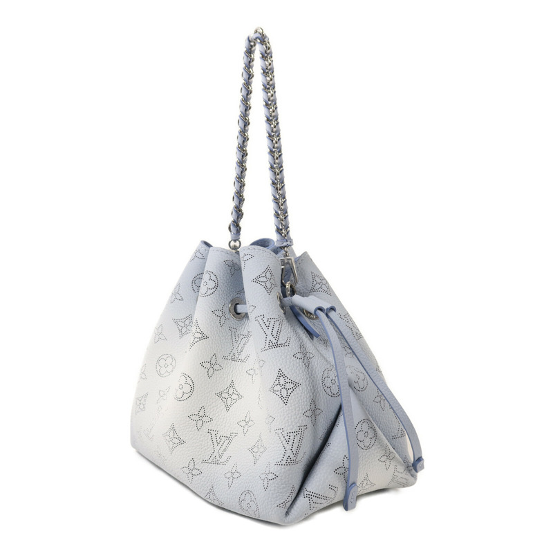 LOUIS VUITTON Mahina Bella銀扣鏈帶肩背袋-2