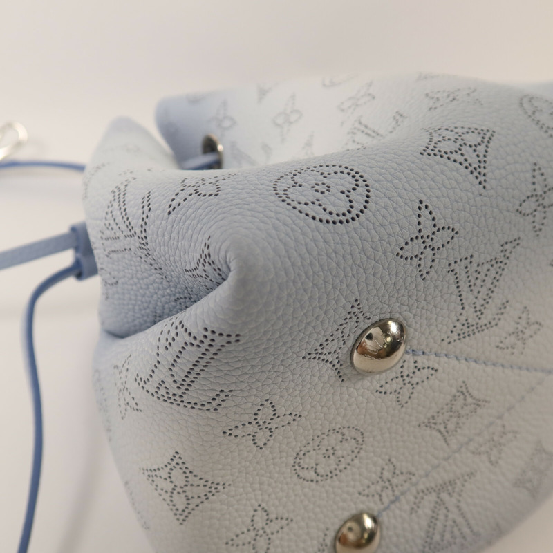 LOUIS VUITTON Mahina Bella銀扣鏈帶肩背袋-16