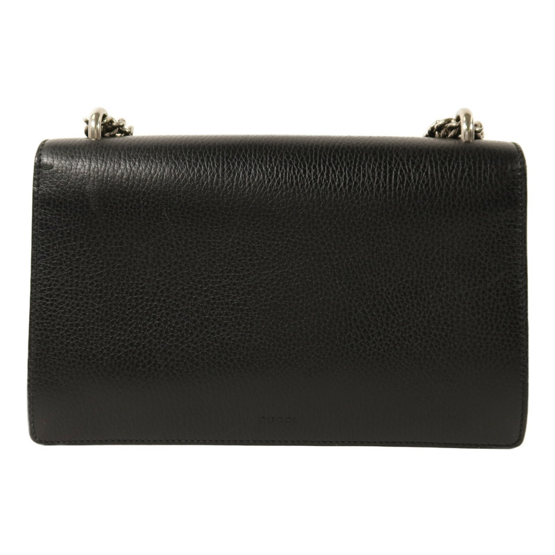 GUCCI 牛皮皮革Dionysus銀扣鏈帶肩背袋-1