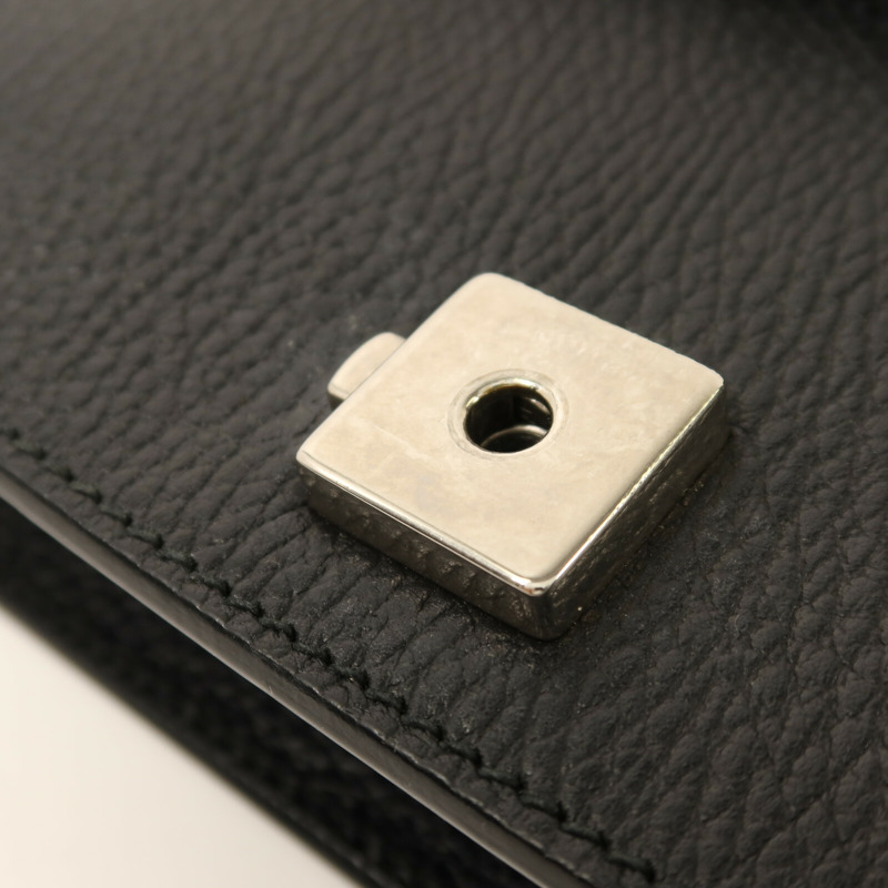 GUCCI 牛皮皮革Dionysus銀扣鏈帶肩背袋-10