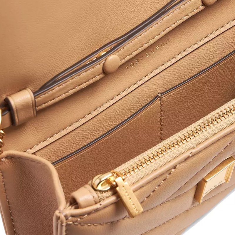 【TORY BURCH】專櫃款kira迷米鍊條兩用包-奶茶-1