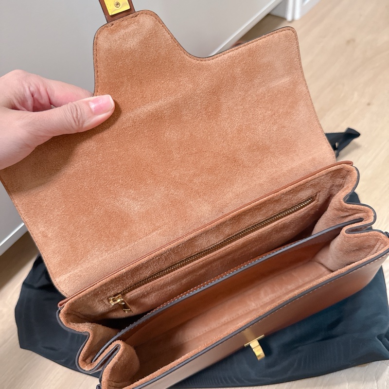 Celine teen soft 16 焦糖色 全新 Lisa同款-10