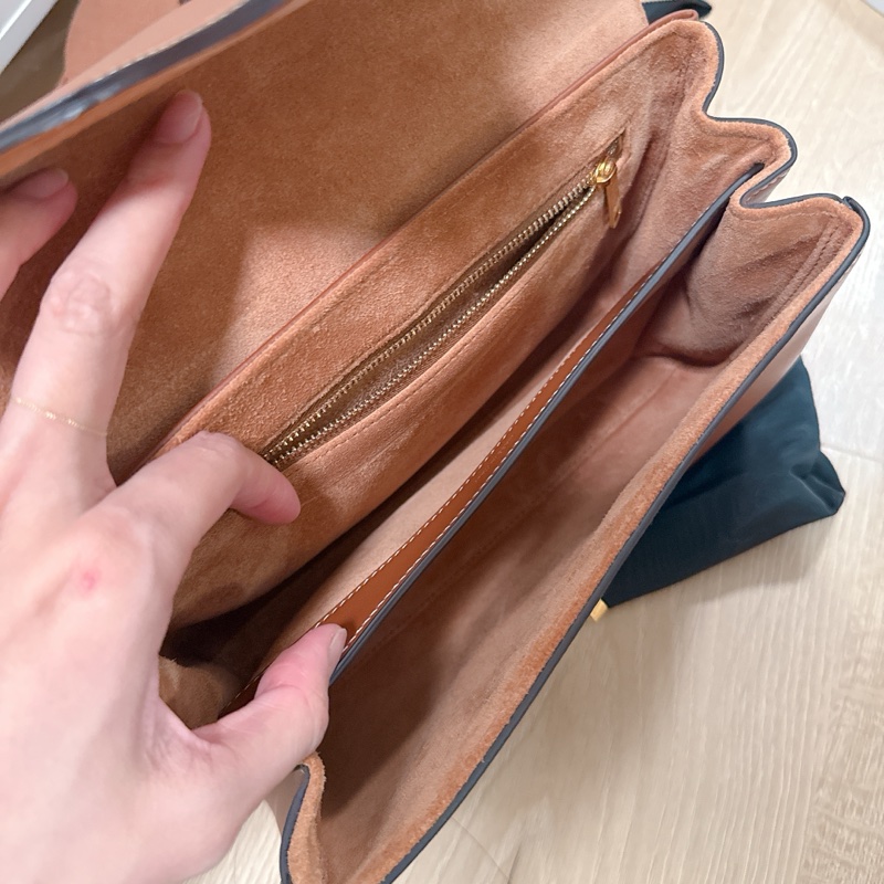 Celine teen soft 16 焦糖色 全新 Lisa同款-13